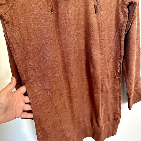 NWT Prana Cozy Up Terry Dress in Roux Heather - Size Medium - Picture 7 of 10